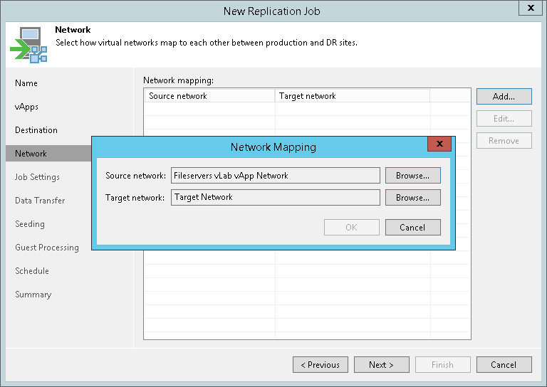 第7步。配置网络映射