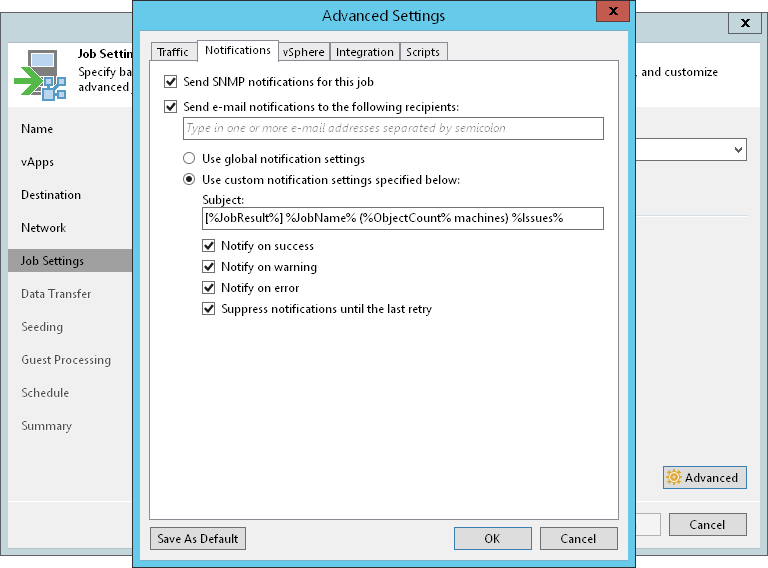 Notification Settings