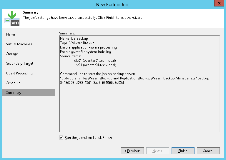 Step 12. Finish Working with Wizard