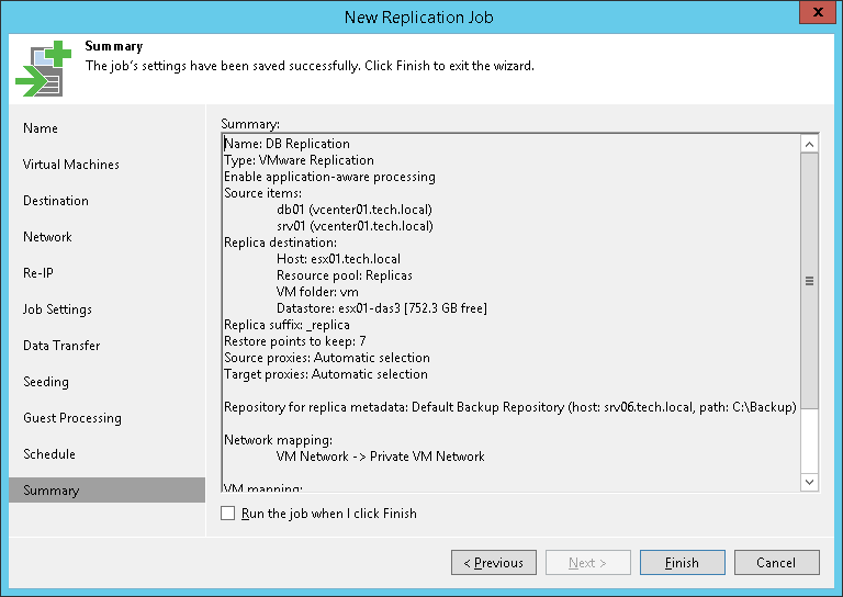 Step 16. Finish Working with Wizard