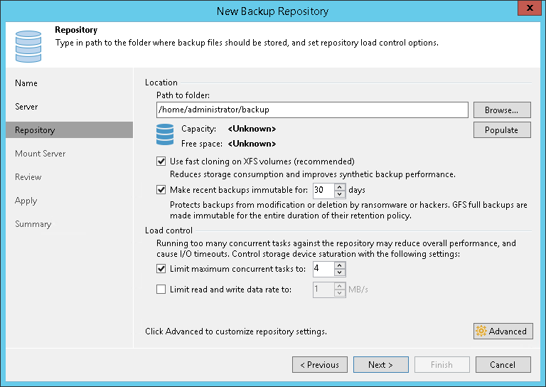 Limitation of Concurrent Tasks