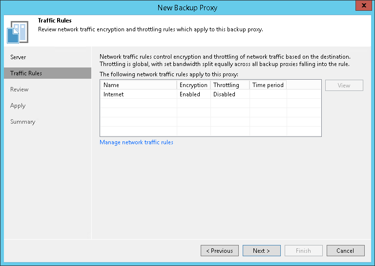 Step 3. Configure Traffic Rules