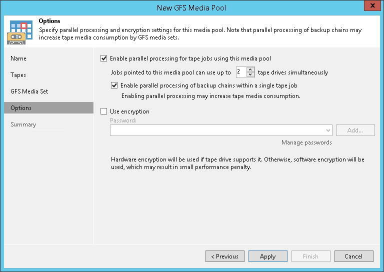 Step 6. Add Optional Media Pool Settings