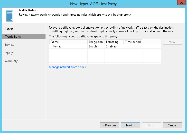 Step 3. Configure Traffic Rules