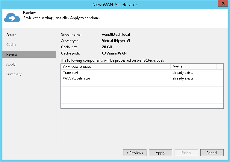 Step 4. Review Components