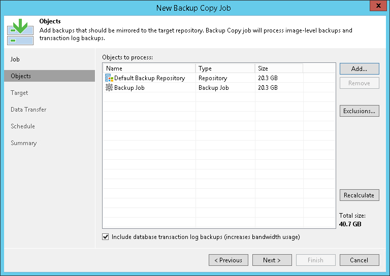 Step 3. Select Workloads to Process