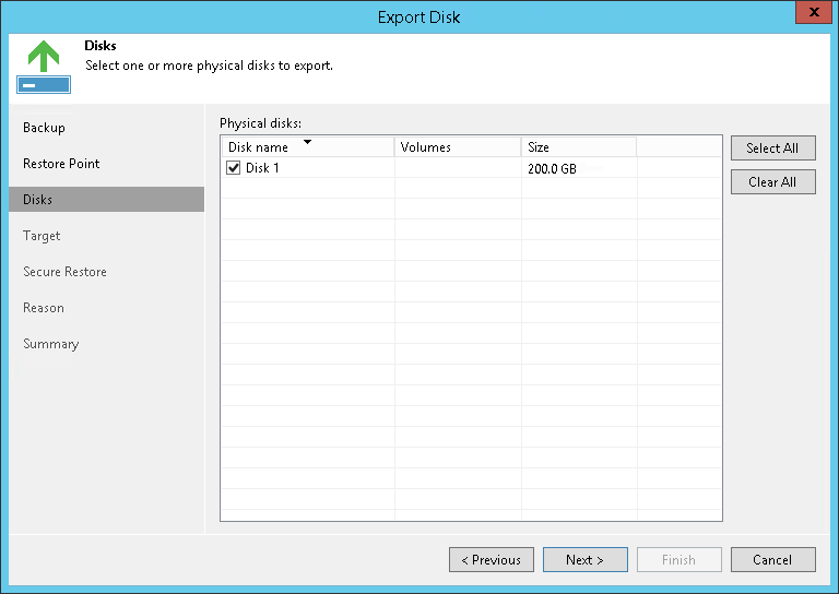 Step 4. Select Disks