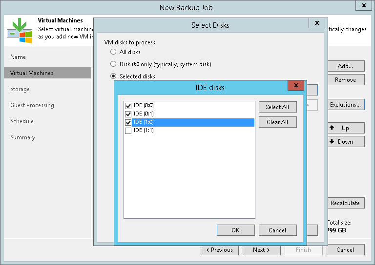 VMs and VM Disks