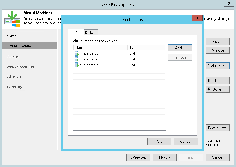 VMs and VM Disks