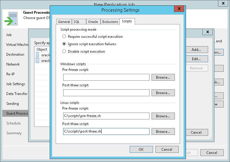 Pre-Freeze and Post-Thaw Scripts