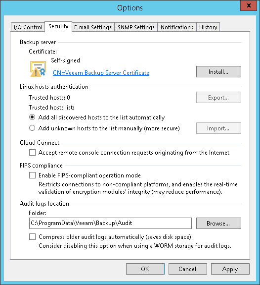 Linux Host Authentication