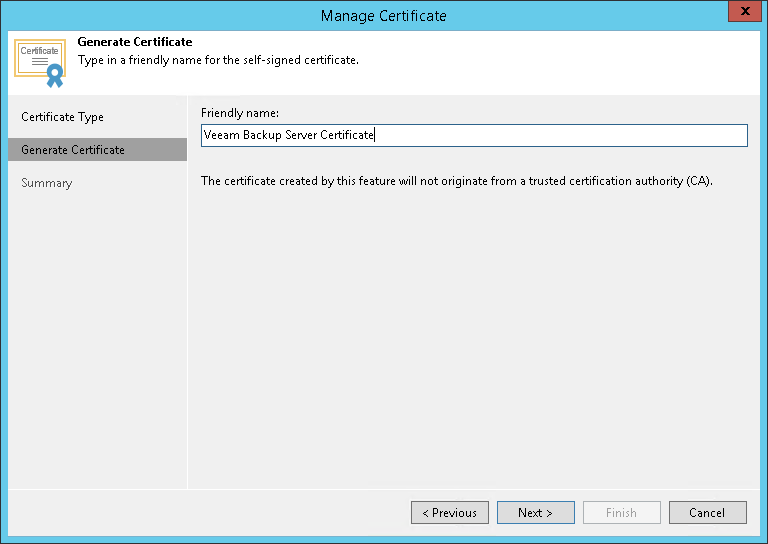 Generating Self-Signed Certificates