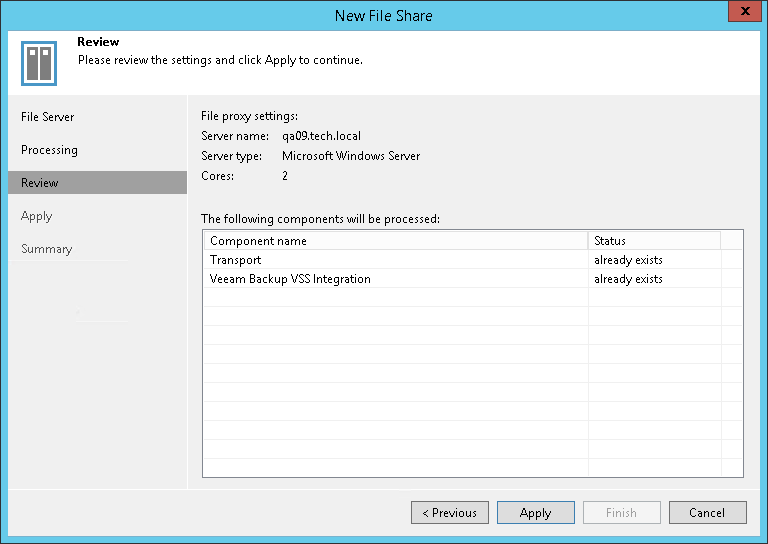 Step 4. Review Components to Install