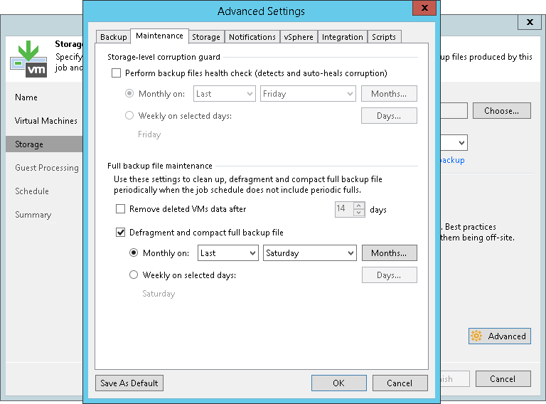 Compact of Full Backup File