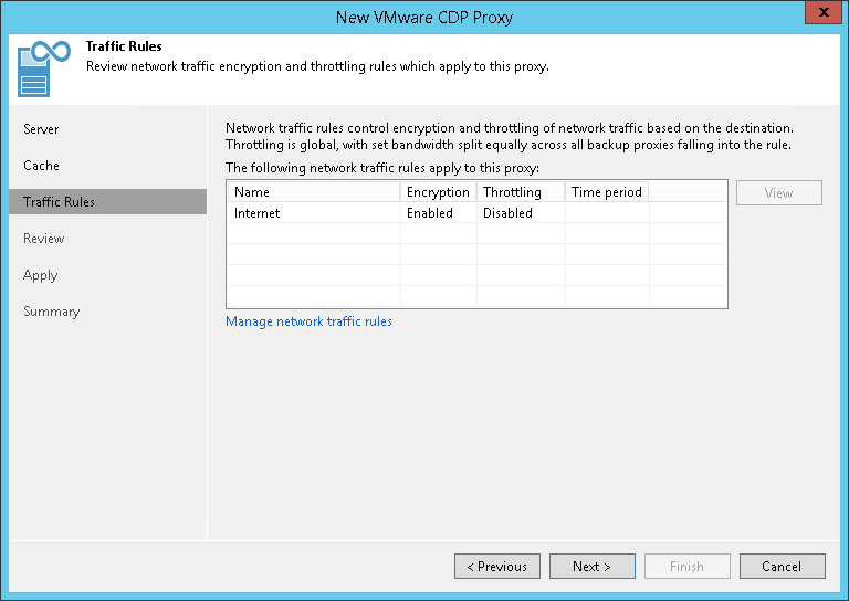 Step 4. Configure Network Traffic Rules