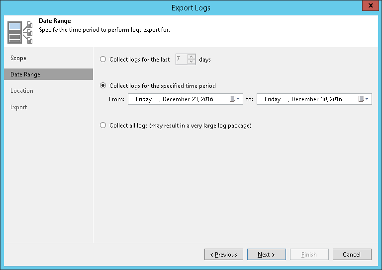 Step 2. Specify Time Interval