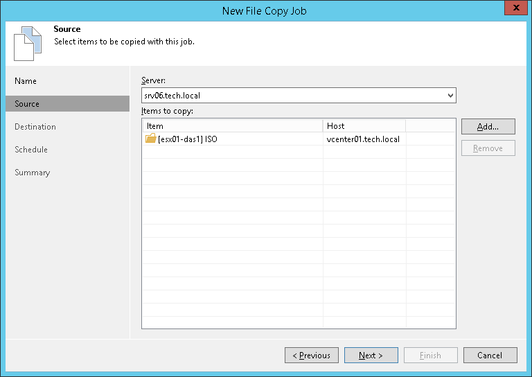 Step 3. Select Files and Folders to Be Copied