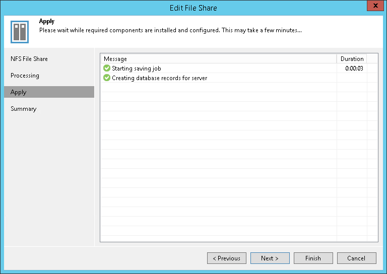 Step 5. Apply File Share Settings