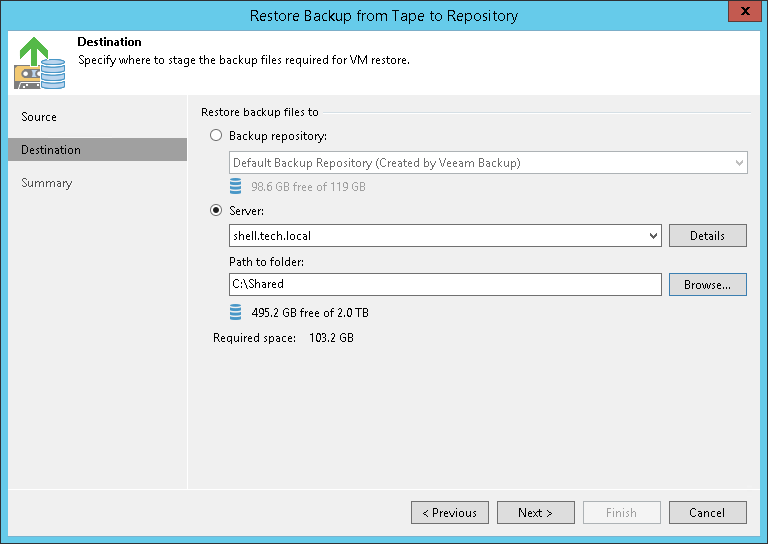 Step 4. Choose Backup Destination