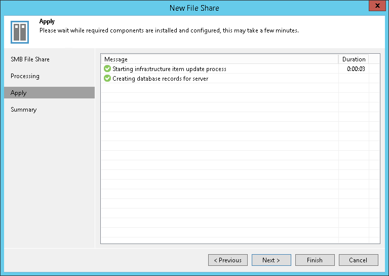 Step 5. Apply File Share Settings