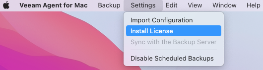 Installing License