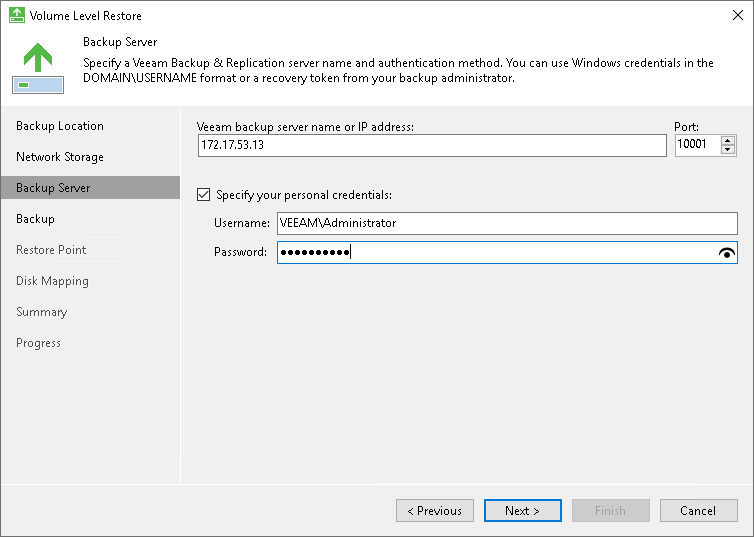 Performing Backup Copy for Veeam Agent Backups