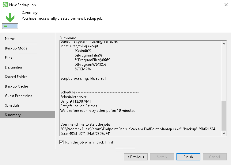 veeam endpoint backup review