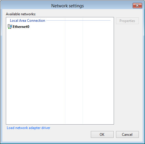 Step 2. Select Network Adapter or Wireless Network