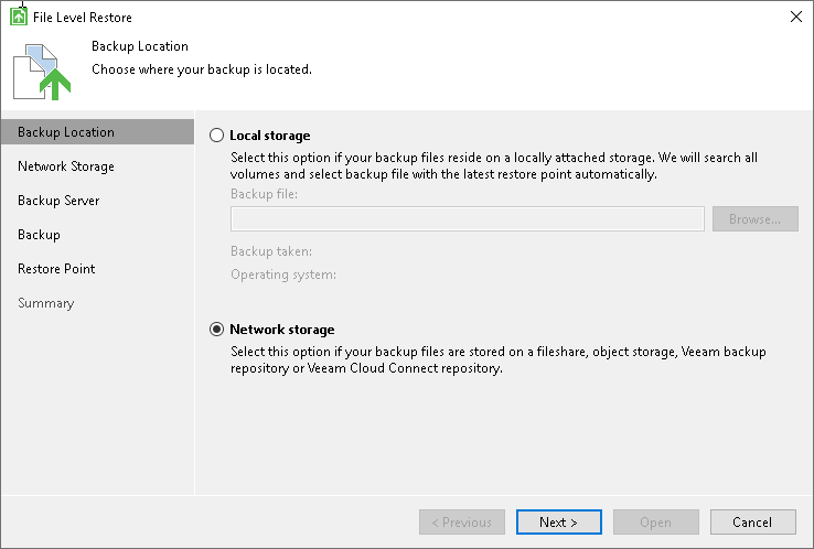 Step 2. Specify Backup File Location