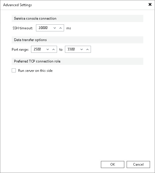 Step 5. Select Target Server