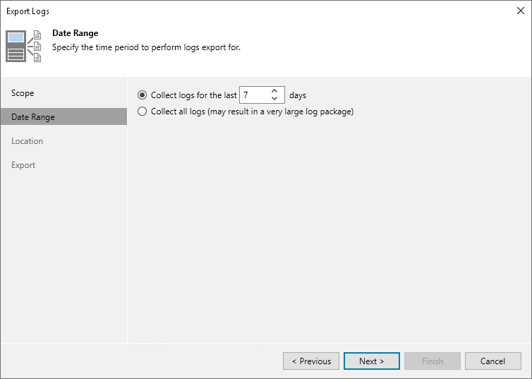 Step 3. Specify Time Interval