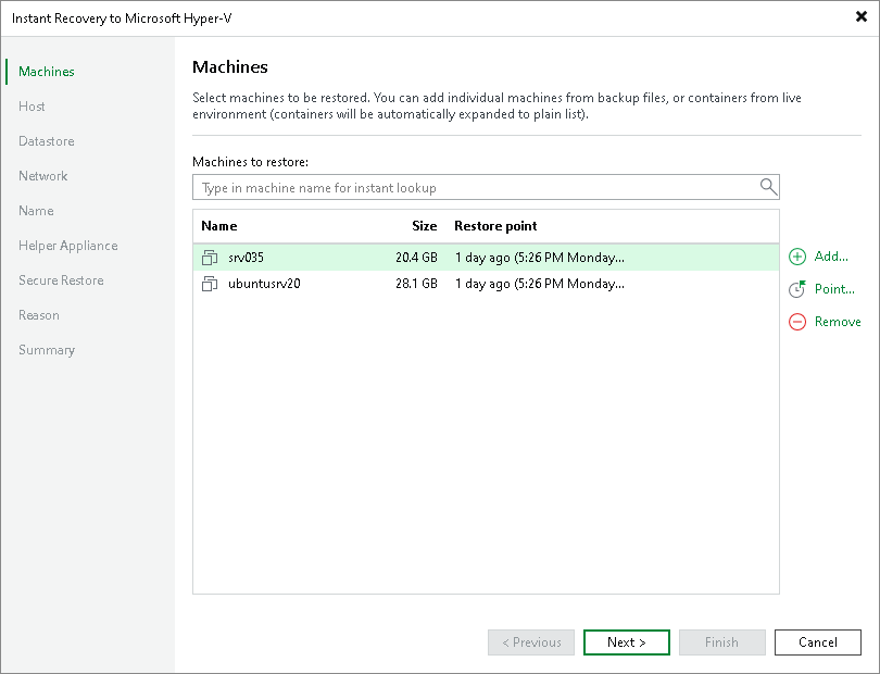 Step 2. Select Workloads