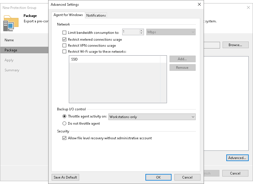 Specify Notification Settings Notification Settings