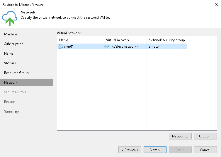 Restoring Tenant Backups to Microsoft Azure