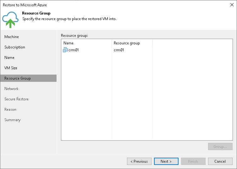 Restoring Tenant Backups to Microsoft Azure