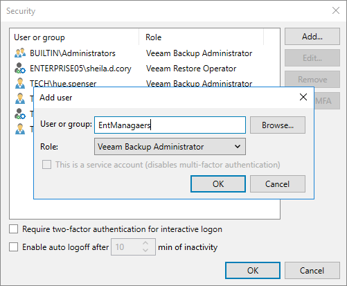 Configuring Veeam Backup Server Roles 