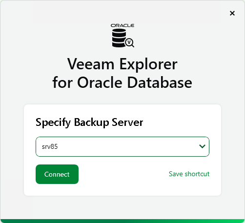 Specify Backup Server