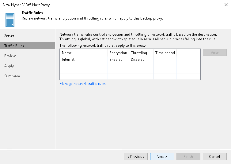 Step 3. Configure Traffic Rules