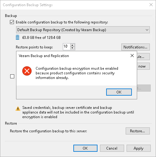 ms access password database backup stops working