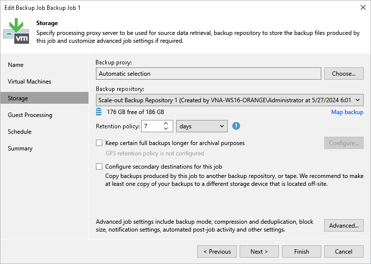 Upgrading Performance Extent to Hardened Repository