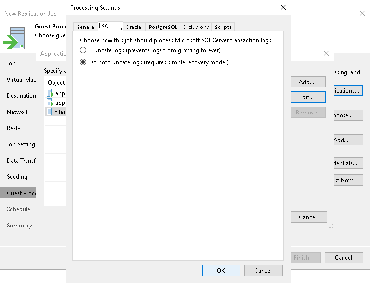 Transaction Log Handling: Microsoft SQL Server