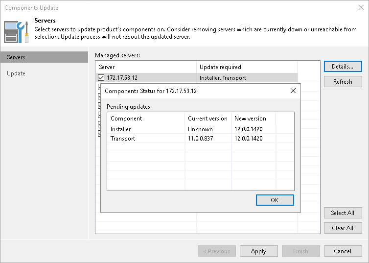 Server Components Upgrade