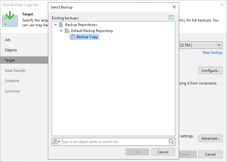 Step 5. Map Backup File