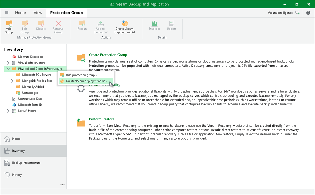 Create deployment kit
