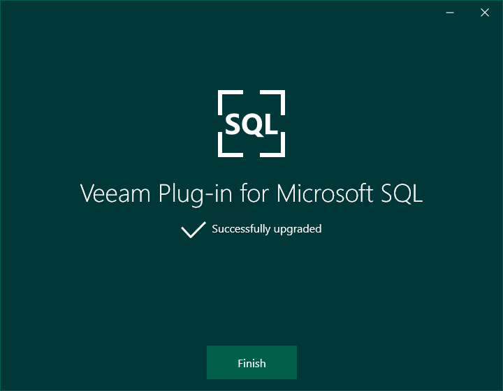 Upgrading Veeam Plug-in for Microsoft SQL Server