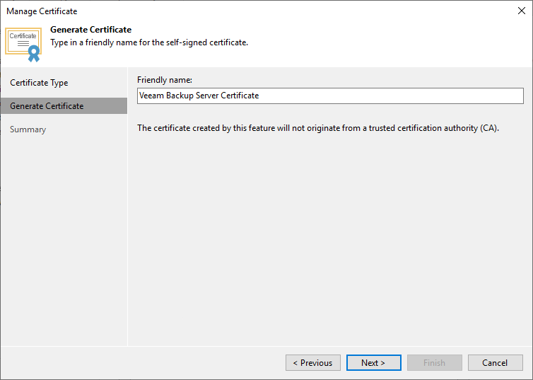 Generating Self-Signed Certificates