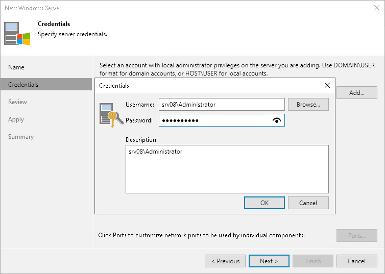 Step 3. Configuring VMware Backup Proxy