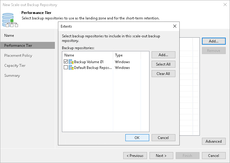 Step 6. Configuring Scale-Out Backup Repositories