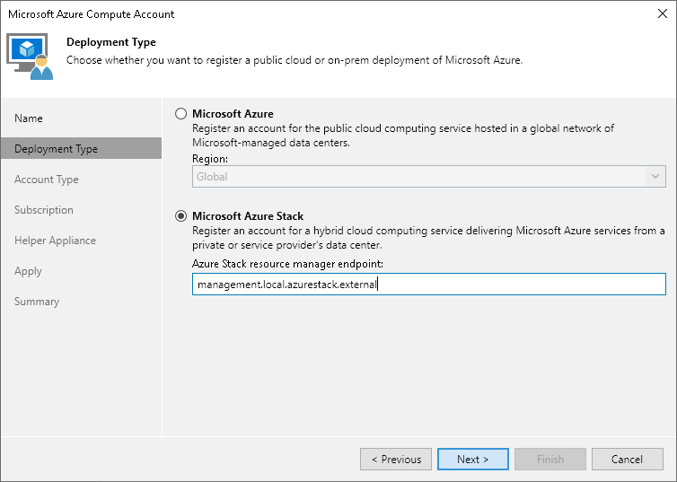 Microsoft Azure Stack Hub Compute Accounts