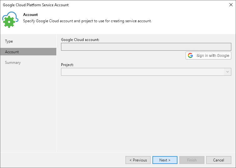 Google Cloud Service Accounts
